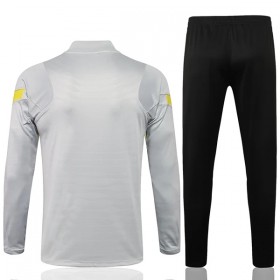 Chelsea Sudadera De Entrenamiento Trajes 2021/22 Gris Claro Quarter-Zip - Hombre